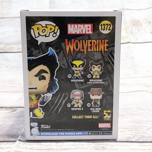 Funko Pop Marvel Wolverine 50th Anniversary Wolverine Fatal Attraction #1372 - Picture 3 of 7